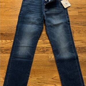 MOTHER Scrapper Cuff Ankle Fray